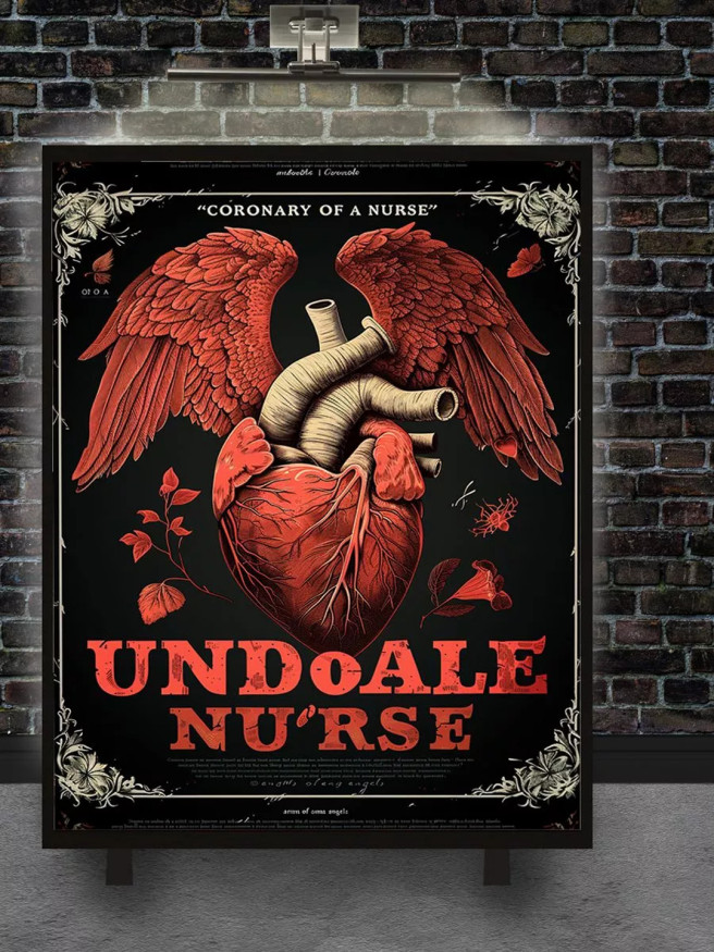 Постер на холсте &amp;quot;Коронарное сердце медсестры&amp;quot;