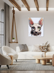 Raqamlar bo&#039;yicha rasm &quot;Sfenks&quot;