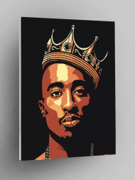 Картина по номерам &amp;quot;Парень в короне&amp;quot;