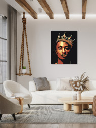 Картина по номерам &amp;quot;Парень в короне&amp;quot;