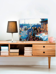 Raqamlar bo&#039;yicha rasm &quot;Balkondan ko&#039;rinish&quot;