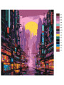 Картина по номерам &amp;quot;Городская улица&amp;quot;