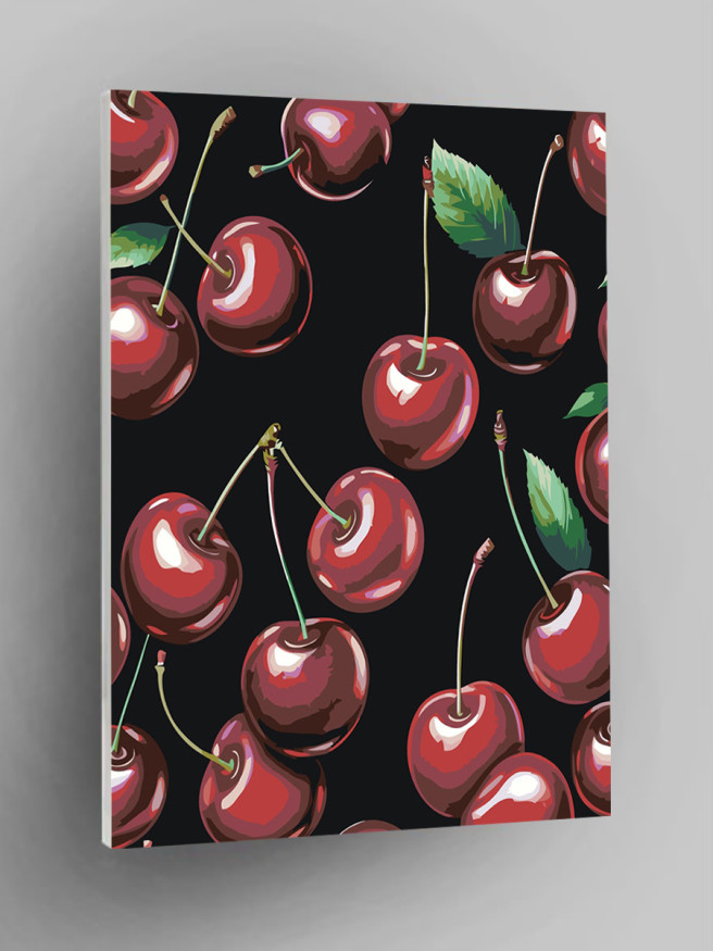 Картина по номерам &amp;quot;Спелая вишня&amp;quot;