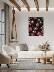 Картина по номерам &amp;quot;Спелая вишня&amp;quot;