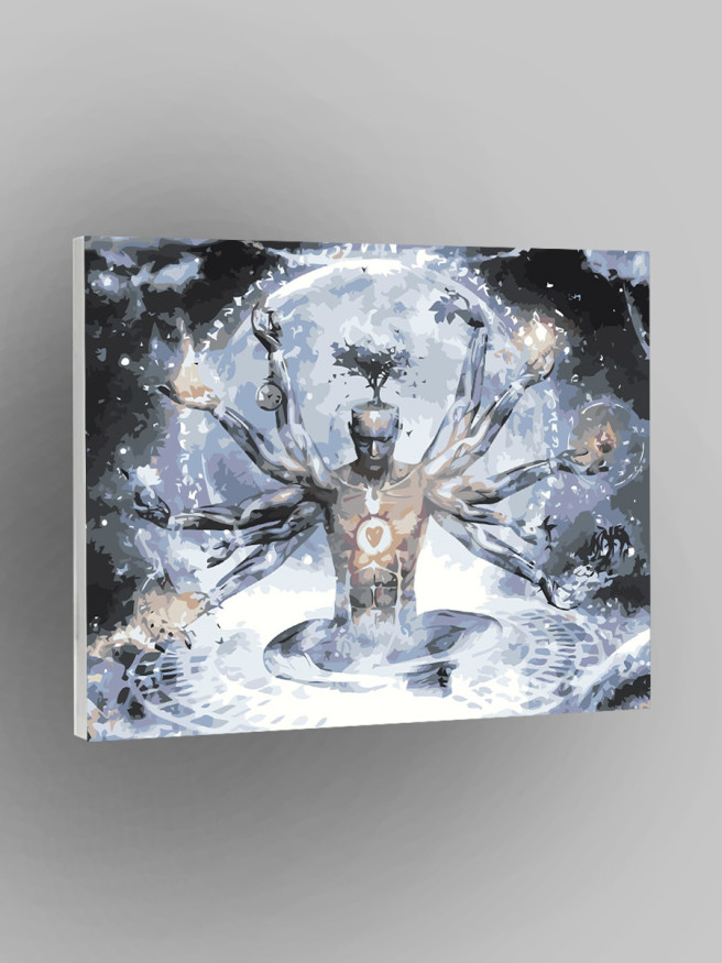 Raqamlar bo&amp;#039;yicha rasm &amp;quot;Ruhning qirralari&amp;quot;