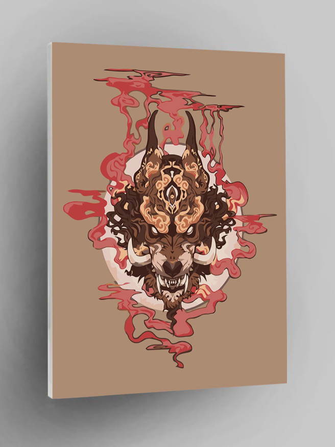 Raqamlar bo&amp;#039;yicha rasm &amp;quot;Qondagi yirtqich&amp;quot;