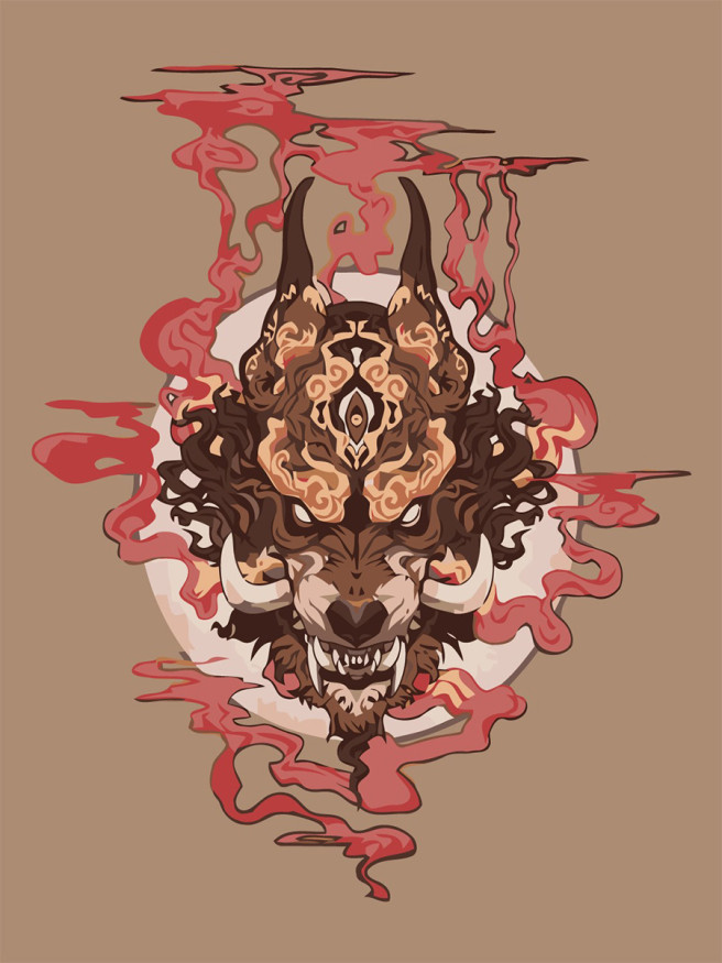 Raqamlar bo&amp;#039;yicha rasm &amp;quot;Qondagi yirtqich&amp;quot;