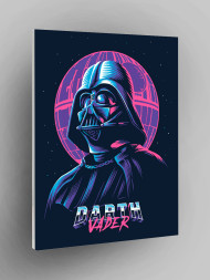 Fluorescent raqamlar bo&#039;yicha rasm &quot;Neon Dart Veyder&quot;