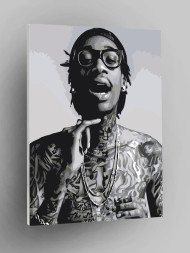 Raqamlar bo&#039;yicha rasm &quot;Tatuirovkali yigit&quot;