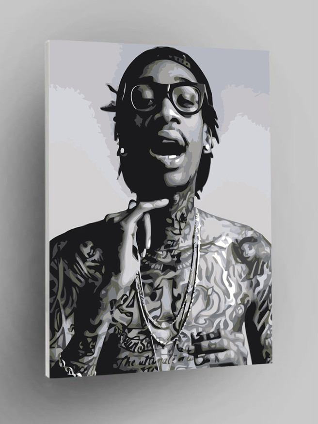 Raqamlar bo&amp;#039;yicha rasm &amp;quot;Tatuirovkali yigit&amp;quot;