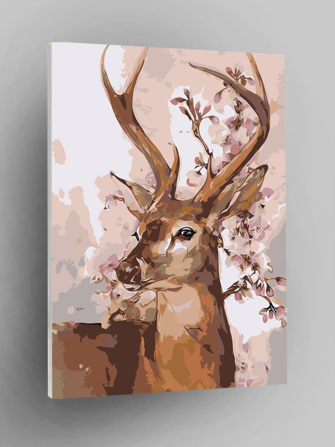 Картина по номерам &amp;quot;Красивый олень&amp;quot;