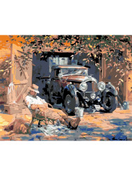 Картина по номерам &amp;quot;Спящий мужчина&amp;quot;