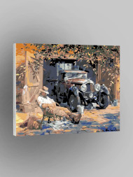 Картина по номерам &amp;quot;Спящий мужчина&amp;quot;