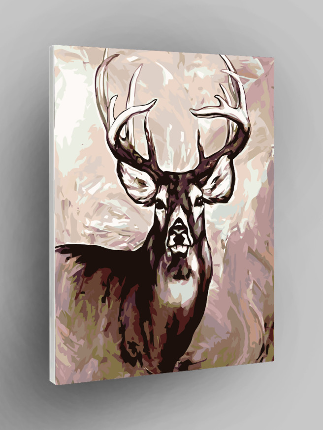 Raqamlar bo&amp;#039;yicha rasm &amp;quot;Elk&amp;quot;