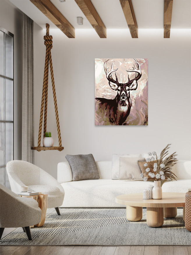 Raqamlar bo&amp;#039;yicha rasm &amp;quot;Elk&amp;quot;