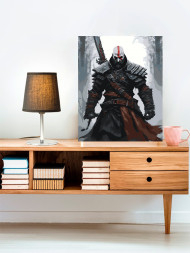 Raqamlar bo&#039;yicha rasm &quot;Ovchi&quot;