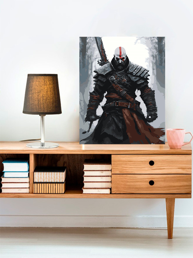 Raqamlar bo&amp;#039;yicha rasm &amp;quot;Ovchi&amp;quot;