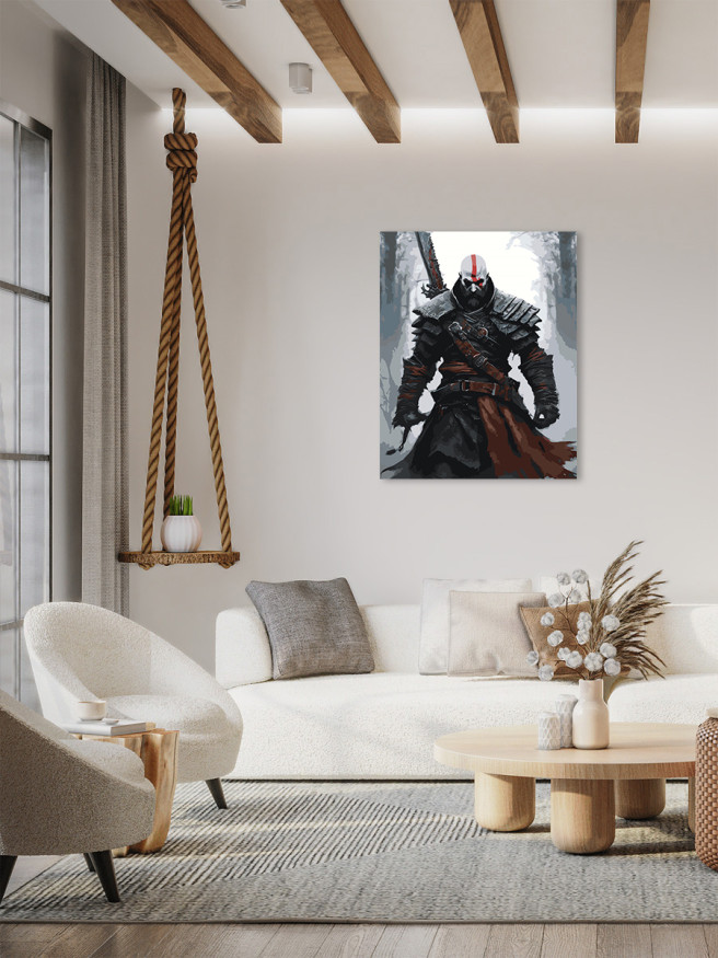 Raqamlar bo&amp;#039;yicha rasm &amp;quot;Ovchi&amp;quot;