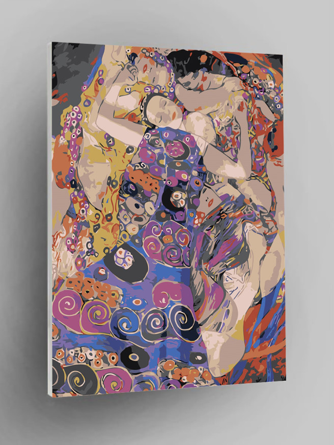 Raqamlar bo&amp;#039;yicha rasm &amp;quot;Gustav Klimt - Bokira qizlar&amp;quot;