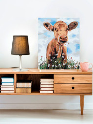 Картина по номерам &amp;quot;Корова на выгуле&amp;quot;