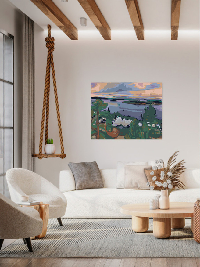 Raqamlar bo&amp;#039;yicha rasm &amp;quot;Tabiat&amp;quot;