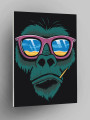 Картина по номерам &amp;quot;Обезьяна в очках&amp;quot;