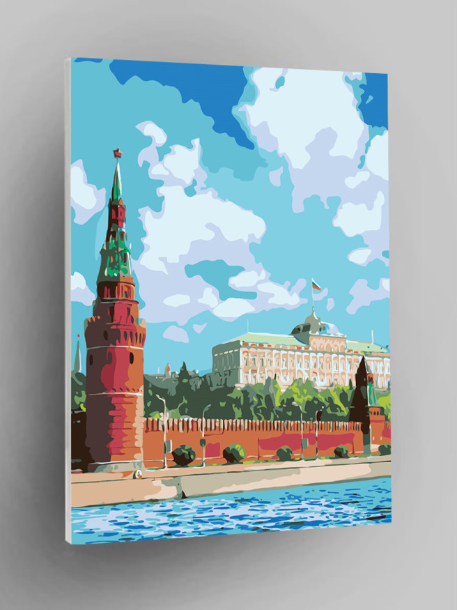 Картина по номерам &amp;quot;Кремль&amp;quot;