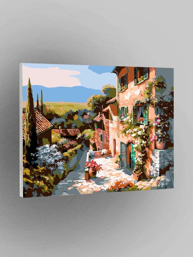 Raqamlar bo&amp;#039;yicha rasm &amp;quot;Yoqimli uylar&amp;quot;