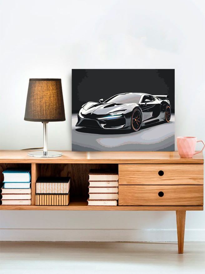 Raqamlar bo&amp;#039;yicha rasm &amp;quot;Avtomobil&amp;quot;