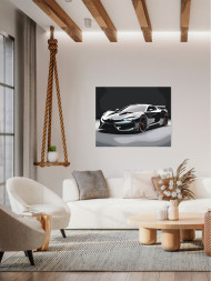 Raqamlar bo&#039;yicha rasm &quot;Avtomobil&quot;