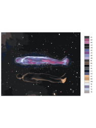 Картина по номерам &amp;quot;Раздвоение души&amp;quot;