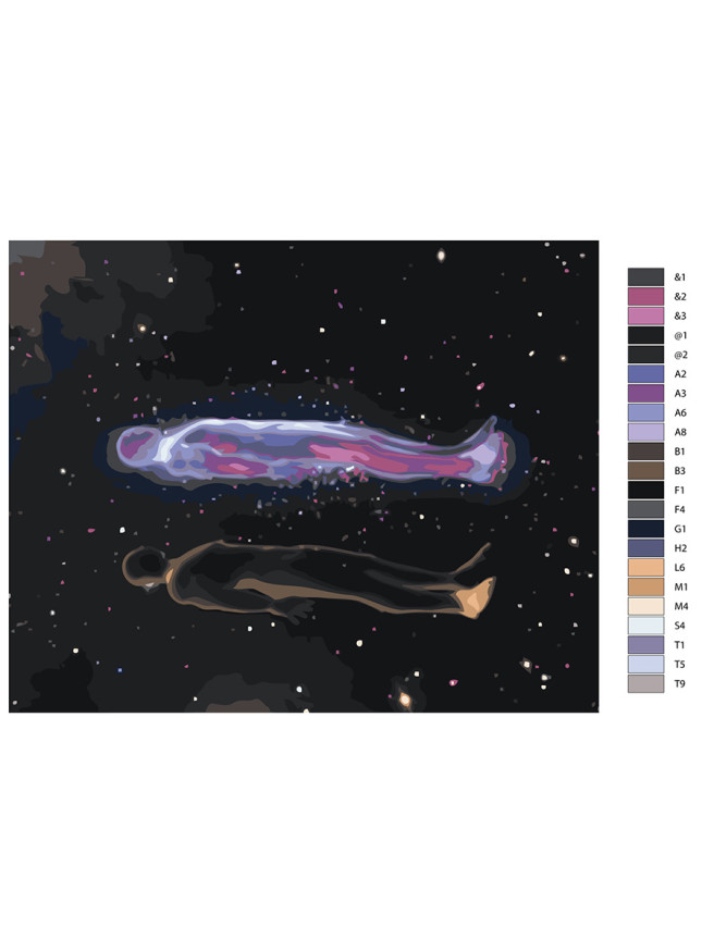 Raqamlar bo&amp;#039;yicha rasm &amp;quot;Ruhni ajratish&amp;quot;