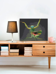 Raqamlar bo'yicha rasm "Mantis"