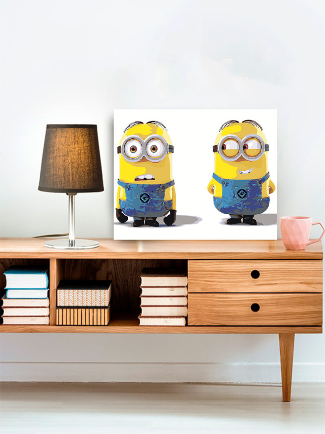 Raqamlar bo&amp;#039;yicha rasm &amp;quot;Minyonlar&amp;quot;