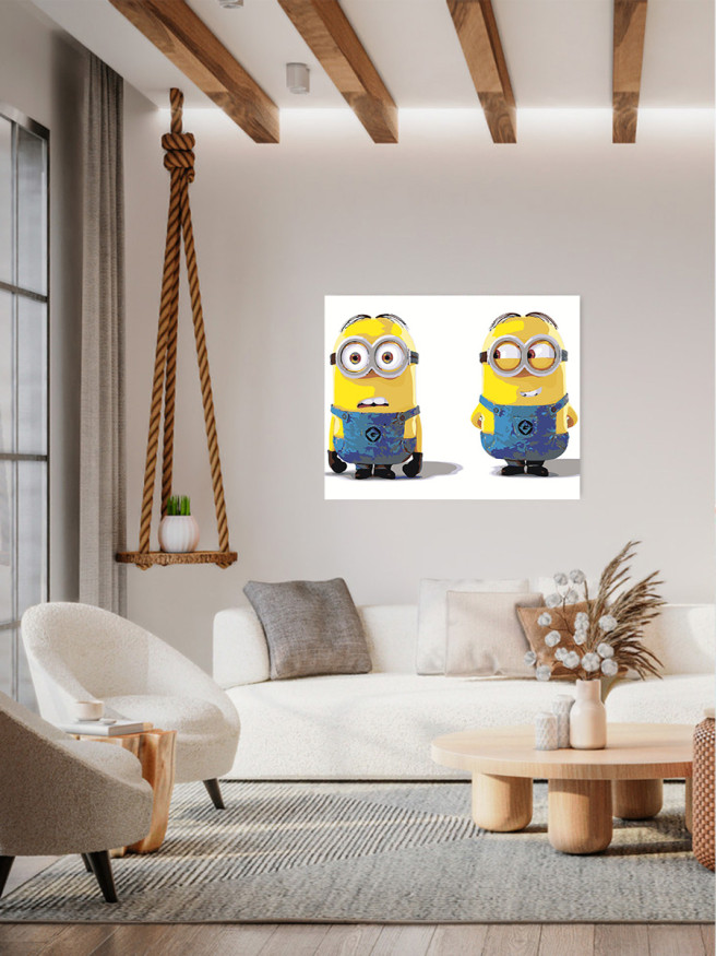 Raqamlar bo&amp;#039;yicha rasm &amp;quot;Minyonlar&amp;quot;