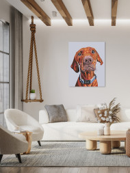 Raqamlar bo&#039;yicha rasm &quot;Rottweiler&quot;