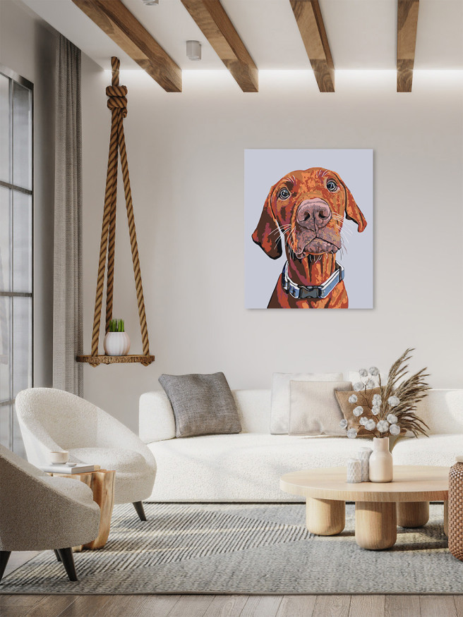 Raqamlar bo&amp;#039;yicha rasm &amp;quot;Rottweiler&amp;quot;