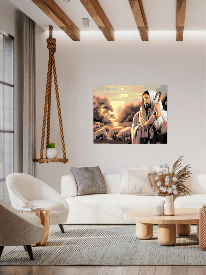 Картина по номерам &amp;quot;Пастух&amp;quot;