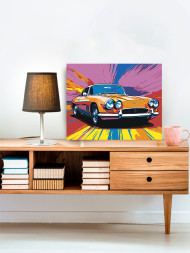 Картина по номерам &amp;quot;Ретро-автомобиль&amp;quot;
