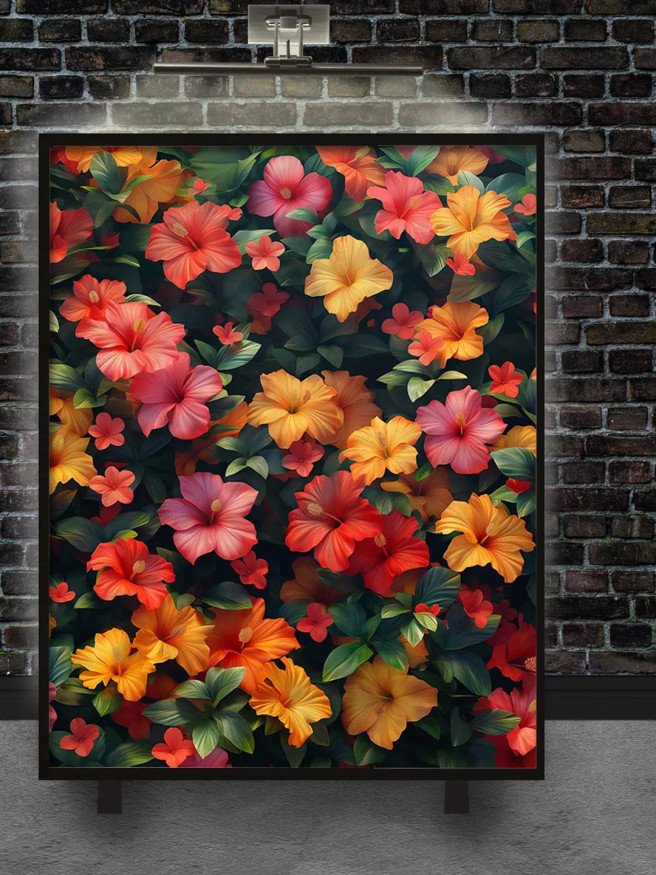 Постер на холсте &amp;quot;Тропический рассвет&amp;quot;