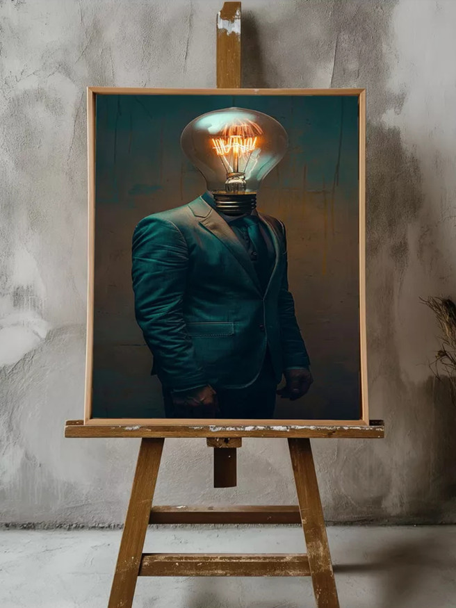 Постер на холсте &amp;quot;Идея в облике&amp;quot;