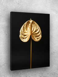 Постер на холсте &amp;quot;Золотой антуриум&amp;quot;