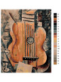 Raqamlar bo&amp;#039;yicha rasm &amp;quot;Pablo Pikasso - Gitara&amp;quot;