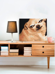 Raqamlar bo&#039;yicha rasm &quot;Qiziqarli it&quot;