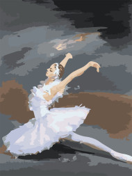 Картина по номерам &amp;quot;Балерина на выступлении&amp;quot;