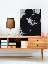 Raqamlar bo'yicha rasm "Sevishgan juftlik"