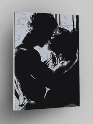 Raqamlar bo'yicha rasm "Sevishgan juftlik"