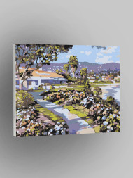 Картина по номерам &amp;quot;Вид на берег&amp;quot;