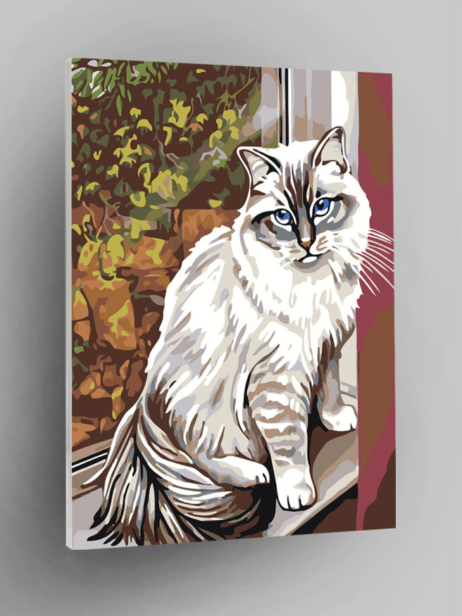 Raqamlar bo&amp;#039;yicha rasm &amp;quot;Uy mushuki&amp;quot;