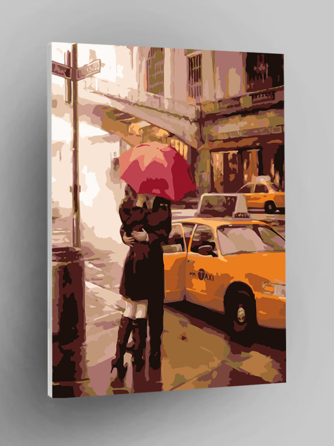 Картина по номерам &amp;quot;Пара влюблённых&amp;quot;